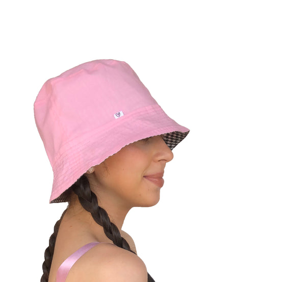 Bucket Hat Picnic Pink